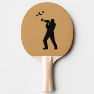 Raquette De Ping Pong Joueur de trompettes
