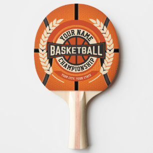 Raquette De Ping Pong Joueur personnalisé de l'équipe de basket-ball Ath