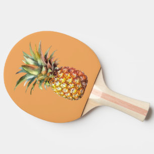 Raquette De Ping Pong Joyeux ananas tropical