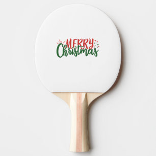 Raquette De Ping Pong Joyeux Noël