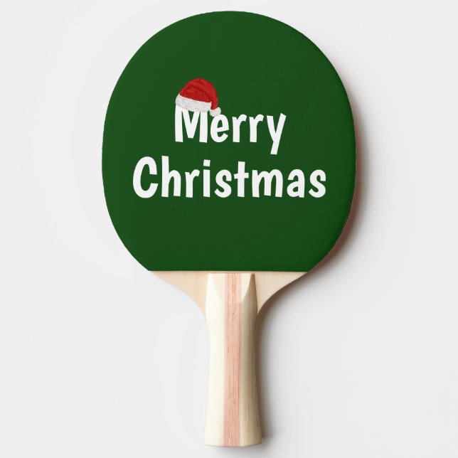 Raquette De Ping Pong Joyeux Noël (Devant)