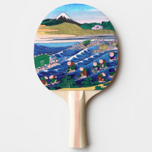 Raquette De Ping Pong Katsushika Hokusai - Fuji from Kanaya on Tokaido