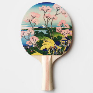 Raquette De Ping Pong Katsushika Hokusai - Gotenyama, Tokaido, Shinagawa