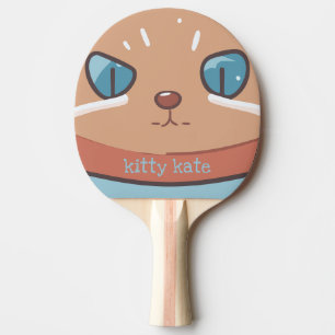 Raquette De Ping Pong Kitty Chat Faced