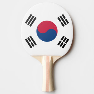 Raquette De Ping Pong La Corée du Sud