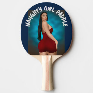 RAQUETTE DE PING PONG LA JOURNÉE DE LA FILLE VALENTINE, GRANDE BOTTOMÉE