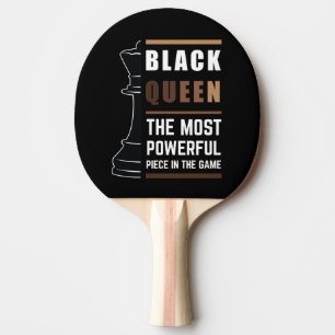 Raquette De Ping Pong La Reine Noire La Pièce La Plus Puissante Du Jeu 1