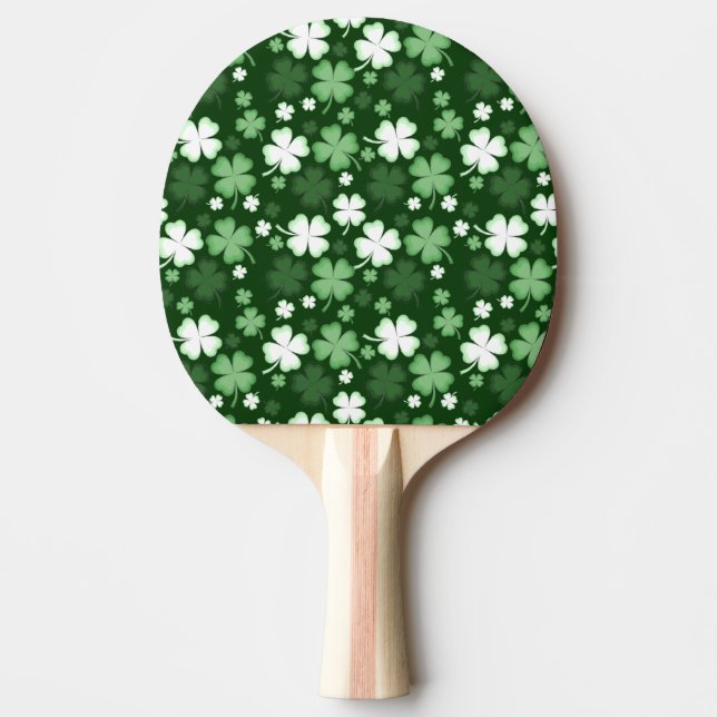 Raquette De Ping Pong La Saint-Patrick Shamrocks (Devant)