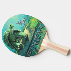 Raquette De Ping Pong La tortue et l'art du lièvre