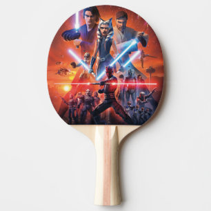 Raquette De Ping Pong L'affiche Clone Wars