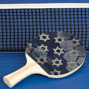 Raquette De Ping Pong l'ambiance forte de Hanukkah de SlipperyJoe's étoi