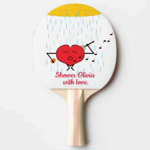 Raquette De Ping Pong L'Amour De La Douche :