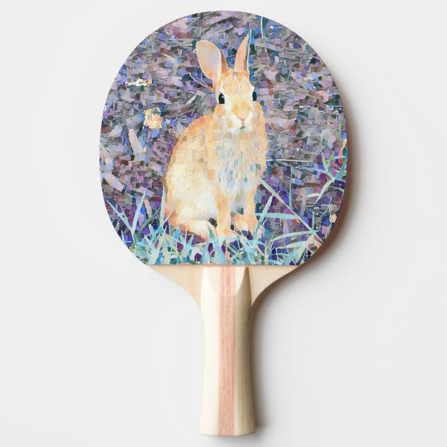 Raquette De Ping Pong Lapin (Devant)