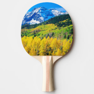 Raquette De Ping Pong L'automne dans les Rocheuses
