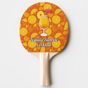 Raquette De Ping Pong Le lever du soleil de Tequila