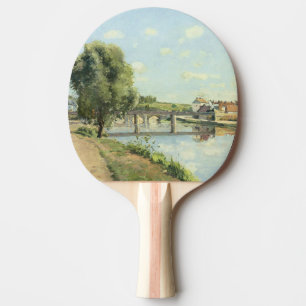 Raquette De Ping Pong Le Pont Du Chemin De Fer Camille Pissarro