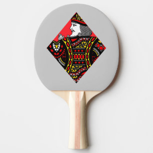 Raquette De Ping Pong Le roi des diamants