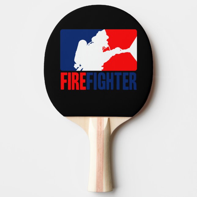 Raquette De Ping Pong Le style de ligue graphique des pompiers (Devant)
