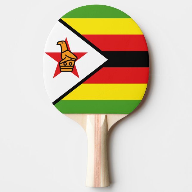 Raquette De Ping Pong Le Zimbabwe (Devant)