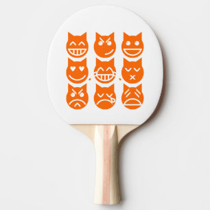 Raquette De Ping Pong Les 9 vies du chat Emoji