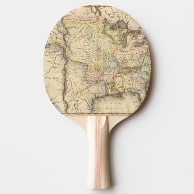 Raquette De Ping Pong Les Etats-Unis 29 (Devant)