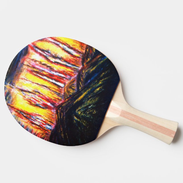 Raquette De Ping Pong Les feux de fureur (Côté)