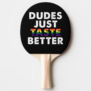 Raquette De Ping Pong Les mecs ont juste meilleur goût Idée cadeau Fiert