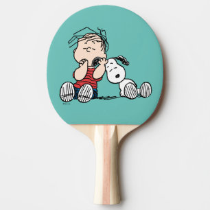 Raquette De Ping Pong Linus consolé avec l'oreille de Snoopy