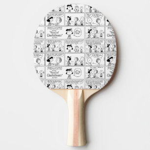 Raquette De Ping Pong Linus raconte Lucy Elle est Crabby