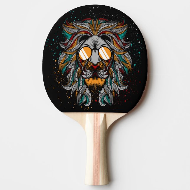 Raquette De Ping Pong Lion cool Retro (Devant)