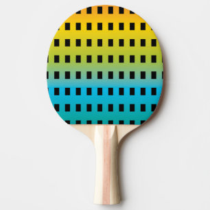 Raquette De Ping Pong Lueur au néon dans les 2 fluorescents colorés
