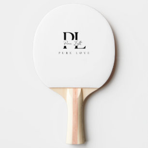 Raquette De Ping Pong « Lumière de la paix – Logo Pure Amour »