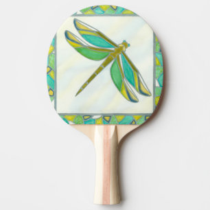 Raquette De Ping Pong Lumineuse libellule Pastel par Vanna Lam