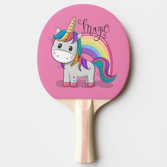 Raquette De Ping Pong L'Unicorne des licornes (Devant)