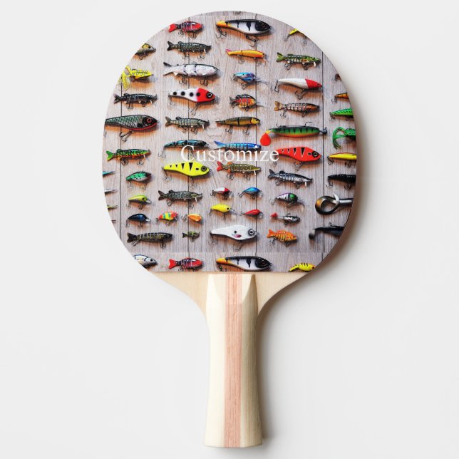 Raquette De Ping Pong Lures de pêche classique Thunder_Cove (Devant)