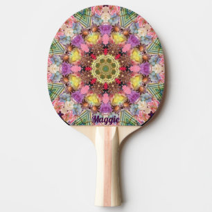 RAQUETTE DE PING PONG MAGGIE ~ JOLIE MÉLANGE DE TONS ~