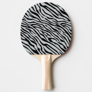 Raquette De Ping Pong Magic Zebra Stripes Click to Customize Grey Color
