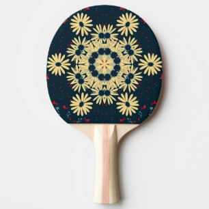 Raquette De Ping Pong Mandala Daisy Dreams