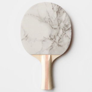 Raquette De Ping Pong Marbre blanc