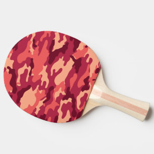 RAQUETTE DE PING PONG MARTIAN DESERT CAMO / CAMOUFLAGE DAZZLE MOTIF
