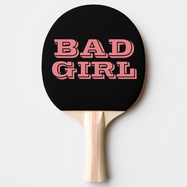 RAQUETTE DE PING PONG MAUVAISE PADDLE DE FILLE (Devant)
