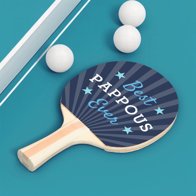 Raquette De Ping Pong Meilleur Jour | Fête des pères grand-père Cool (Créateur téléchargé)