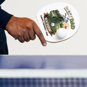 Raquette De Ping Pong Meilleur Papa Par Golf Papa Drôle