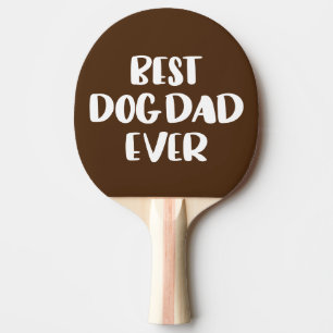 Raquette De Ping Pong Meilleur père de chien