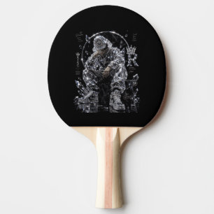 Raquette De Ping Pong Mentalité de roi Diamant Streetwear Esthétique