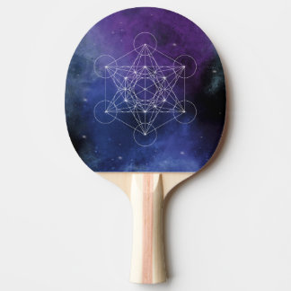 Raquette De Ping Pong Metatron, chakra,zen,sacred geometric, geometry,