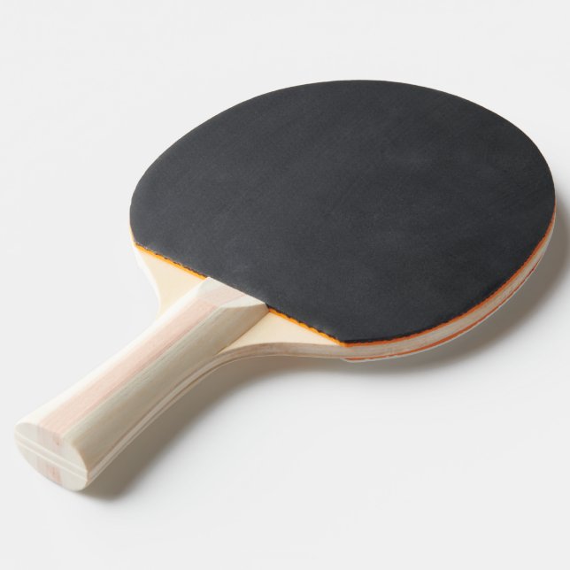 Raquette De Ping Pong Modèle blanc blanc de palette de ping-pong ou noir (Dos Angle)