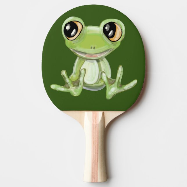 Raquette De Ping Pong Mon autre ami de grenouille verte Ping Paddle (Devant)