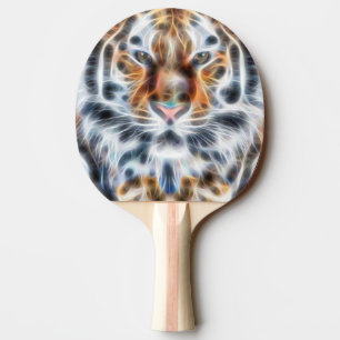 Raquette De Ping Pong Mon chat agit dans le style Tiger Énergie