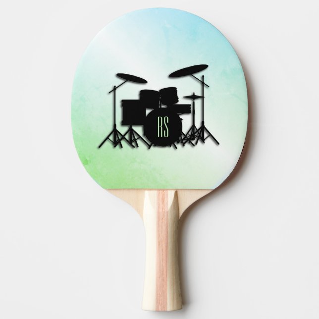 Raquette De Ping Pong Monogramme Ensemble de tambour Ping Pong (Devant)